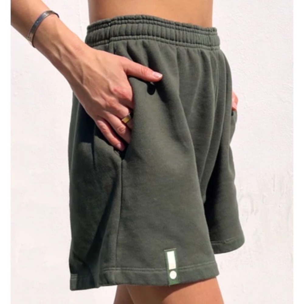 Green Daily Drills Sweat Shorts